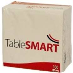 Festartikler TableSMART servietter 33x33cm 2-lag hvid, 100 stk