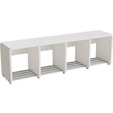Eira White Skoställ 119.5x31.5cm