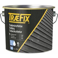 Træfix Målarfärg Træfix heldækkende Træbeskyttelse Sort 2.5L