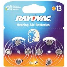 Rayovac PR48 Zinc-air høreapparatbatteri 1,4V 290mAh 8 stk