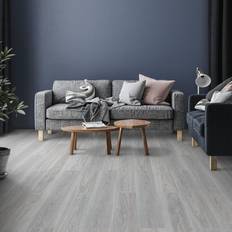 Liberty Floors Liberty Floors Cool Grey Lifestyle SPC 5mm Rigid Core Vinyl Flooring