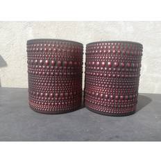 Clayre & Eef kobberfarve Lysestage