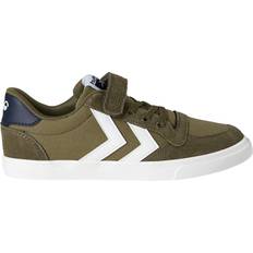 Hummel Sneakers Hummel Slimmer Stadil Leather Low Jr - Capulet olive