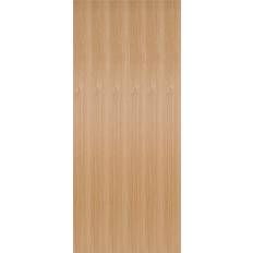 Fire Doors Interior Doors LPD Flush Pre-Finished Oak Hollow Interior Door (x198.1cm)