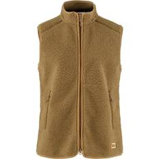 Fjällräven Vardag Pile Fleece Vest Fleeceväst Dam Buckwheat Brown