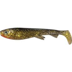 Wolfcreek Lures Shad 8,5cm, 6g 5-pack Golden Black Glitter UV