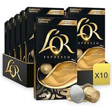 Vanille Koffie L'OR Vanilla Flavour Coffee Pods X10 Total