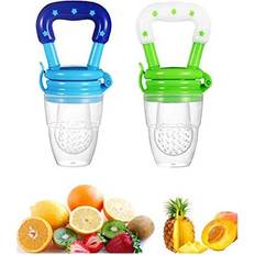 Food Feeders Losuya 2 pack baby food feeder fruit feeder infant pacifier feeder baby