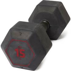 15 kg Dumbbells CORENGTH Decathlon Hexagonal Cross Training Hex Dumbbell 15 Kg One Size