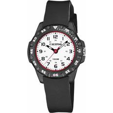 Children Wrist Watches Calypso Unisex Black Red Watch K5821/3