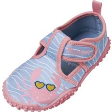 Playshoes Badesko Playshoes Aqua sko kræft blå lyserød