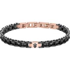 Acier Inoxydable Bracelets Maserati Bracelet JM422ATZ13 Acier inoxydable, Céramique Noir