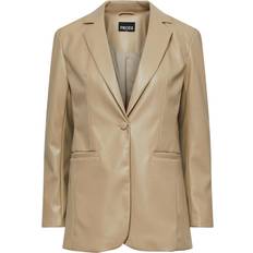 Blazere Pieces Nicole Blazer Damer Størrelse: Sand/Beige