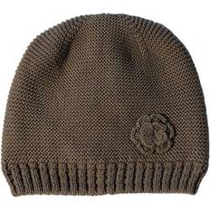 Mini Dreams Mössa Flower Brown, 0-3