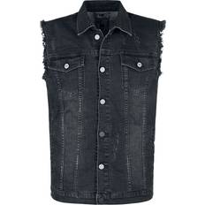 6XL Vesten Premium Life Of An Easy Rider Vest - Grijs