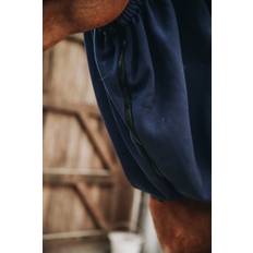 L Couvertures pour Chevaux Kentucky Couvre-cou écharpe pour cheval Cooler Fleece Bleu