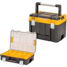 Dewalt DWST83535-1 TSTAK 2.0 Deep Organiser Top & High Capacity Organiser Case Set