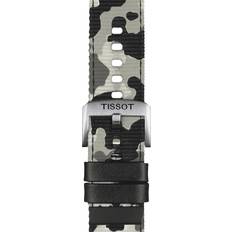 Tekstil - Unisex Armbåndsur Tissot 22 mm Canvas Reim T852046771 Canvas Fabric