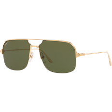 Cartier Femme Lunettes de soleil Cartier Unisex Sunglass CT0230S - Couleur du Monture - Vert