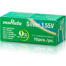Murata 248395, MURATA Silveroxid SR626SW-PBWW 377 Batterier 1 stk