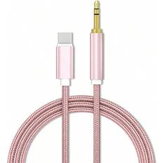 Kablar Shein Nylon Braided Type-c To Jack Cable, Suitable
