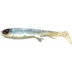 Wolfcreek Lures Shad 11cm, 11g 4-pack Salt n Pepper UV