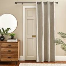 Dunelm Natural Curtains Dunelm Jennings Natural Thermal Eyelet Door