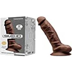 Silexd Sex Toys Silexd Dildo Dual Density Mod. 1 9 Marrón