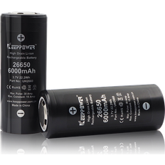 Keeppower IMR26650 UH2660 3,6 volt Li-Ion batteri 6000mAh