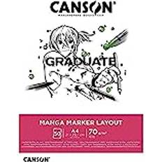 Canson Graduate Manga Marker Layout Pad A4 70 g