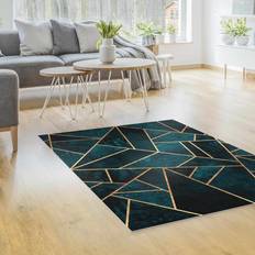 Tapis En Vinyle Turquoise Foncé Oro, Blu, Verde cm