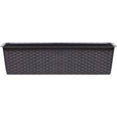 Pots, Plants & Cultivation URBN Living Brown, 400mm x2 Flower Planter Pots