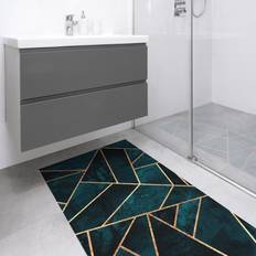 Klebefieber Tapis En Vinyle Turquoise Azul, Oro, Verde cm