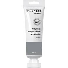 PlayBox Färger PlayBox Akrylfärg Silver 75 ml