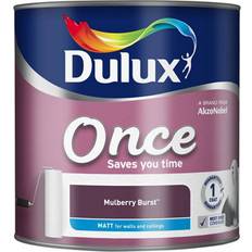 Paint Dulux Once Mulberry Burst Wall Paint, Ceiling Paint 2.5L