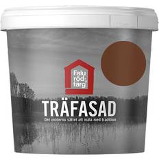 Falu Rödfärg Oljebaserade Målarfärg Falu Rödfärg TRÄFASAD TERRA Träfasadsfärg 1L