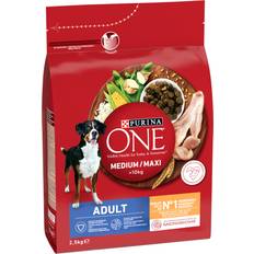 Medium/Maxi Adult Kylling hund tørt