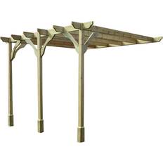 Garden & Outdoor Environment Mounted Premium Pergola 3 Posts