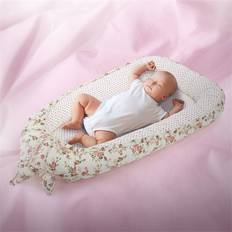 Babynester Joyz babynest kokon kuschelnest neugeborene babykokon baumwolle nest Weiß