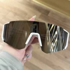 Solglasögon Shein 1pc Men's Oversized Sporty With Polarized Lens, Travel Activities