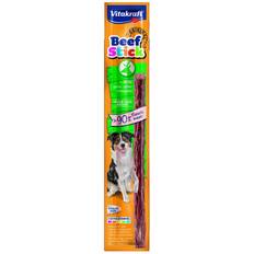 Vitakraft dog beef sticks over 90% real meat, game, tripe, heart, lamb
