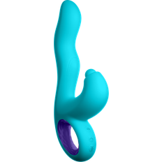 FemmeFunn Klio Triple Action Thumping Rabbit Vibrator Turquoise