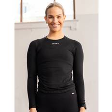 Soft Basic Long Sleeve Top - Black