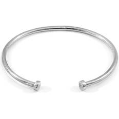 Anchor & Crew Ditton Round Midi Wayfarer Silver Bangle One