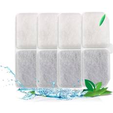 Shein 4pcs/pack Replacement Filter Cartridges For Pet Water Fountain, With Water Dispenser