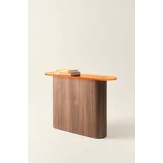 Orange Skåp Jotex LIVI 35x120 Orange/valnöt Sideboard