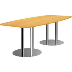 Beige Schreibtische Hammerbacher HAMMERBACHER KT22C Schreibtisch 103x220cm