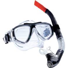 Dykkersæt voksen maske & snorkel, sort