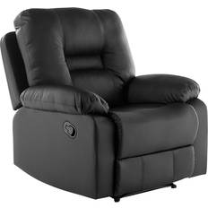 Beliani Bergen Black Armchair 101cm