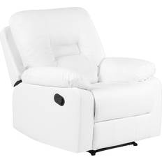 Beliani Bergen White Armchair 101cm